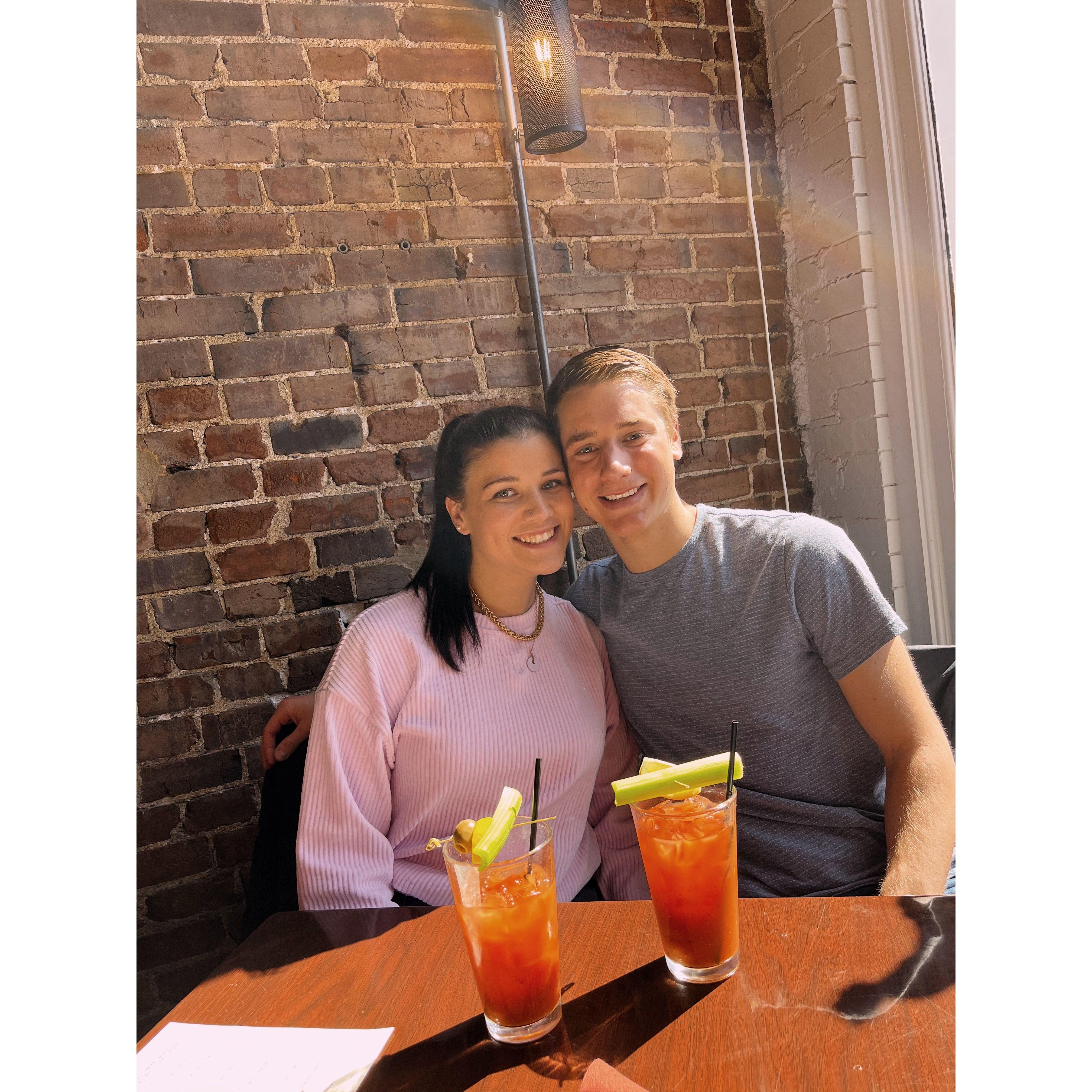 We love to visit David and Katie in Saint Louis, MO and have brunch at their favorites spots!