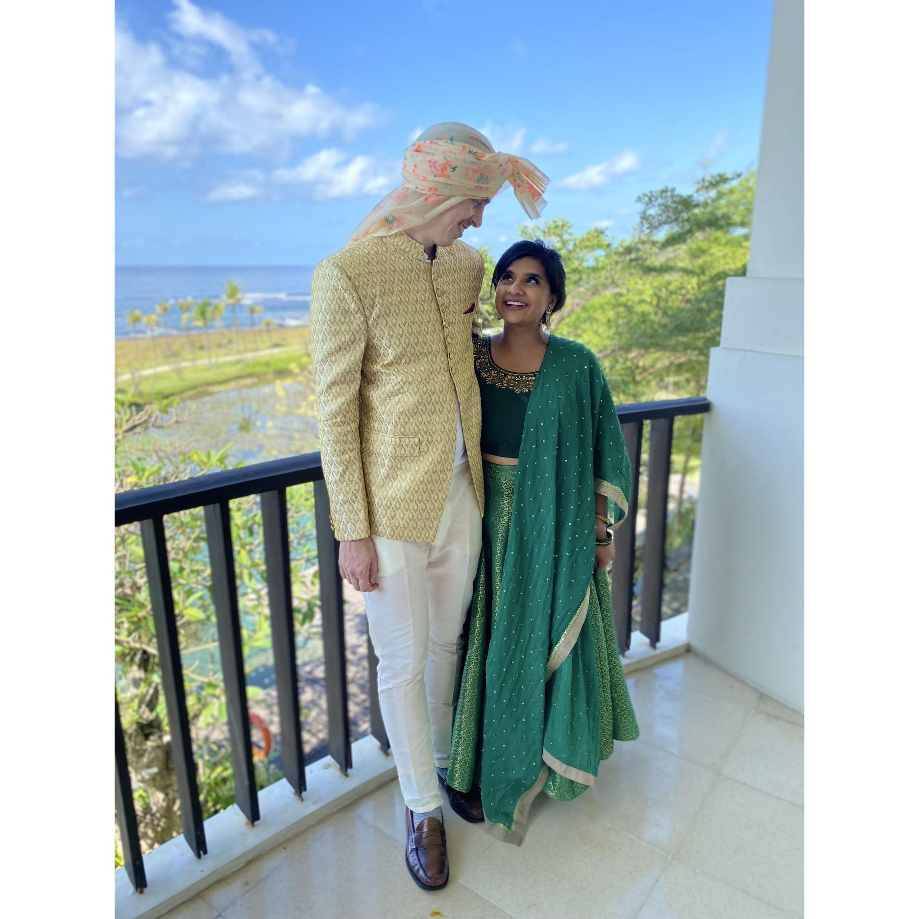 Indian wedding in Bali