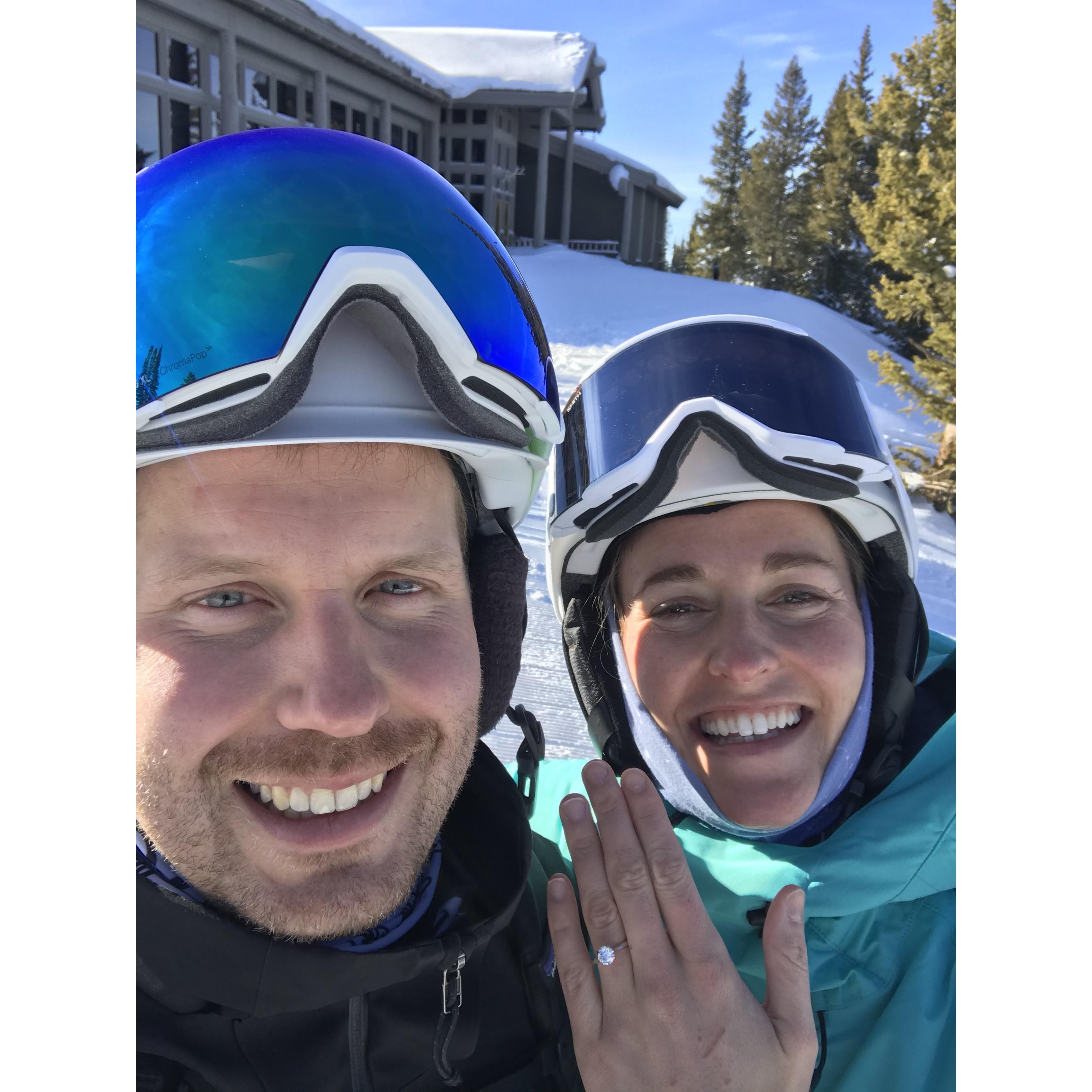 We're engaged!- Vail, CO