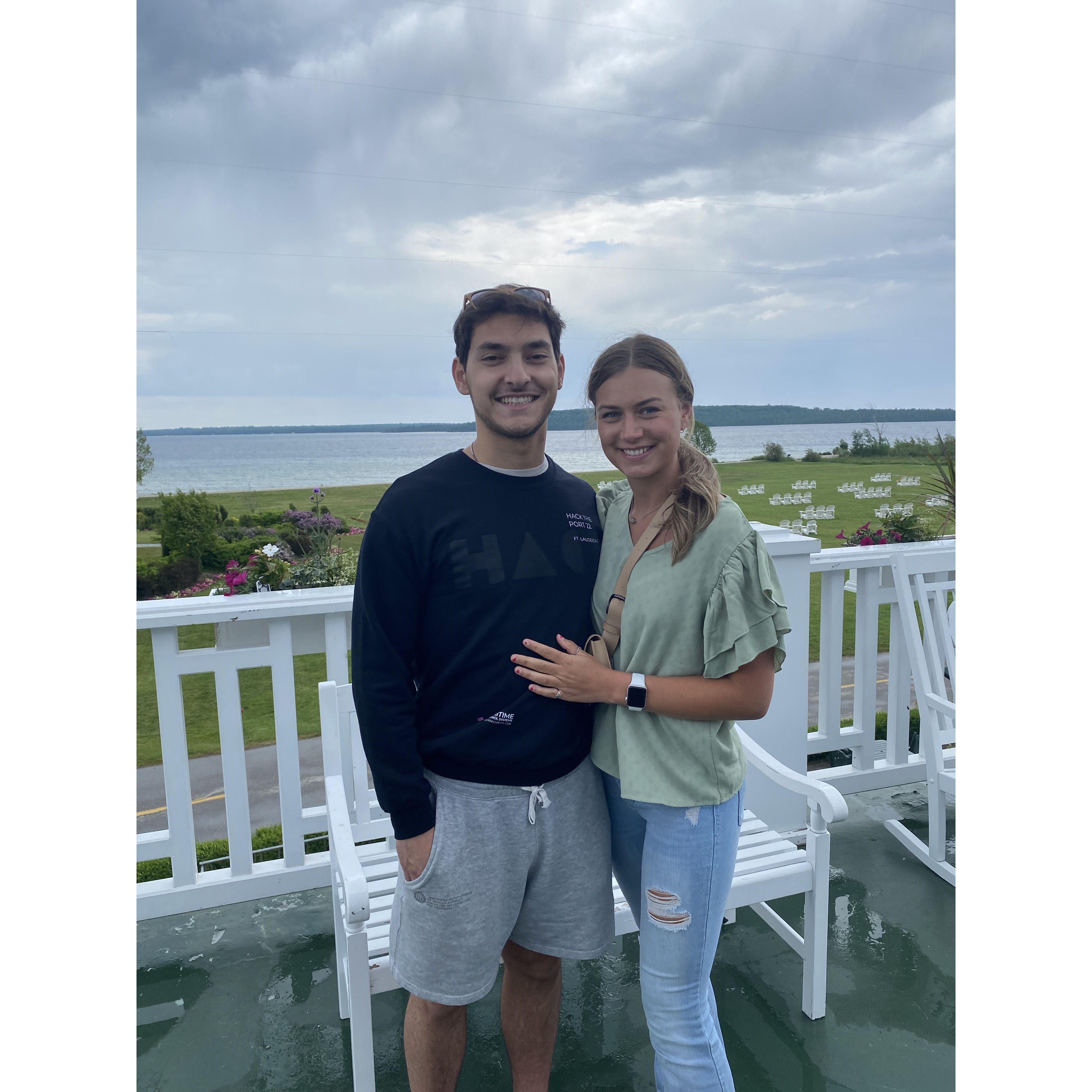 Our first family trip together with the Verhelle family up to Mackinac Island.