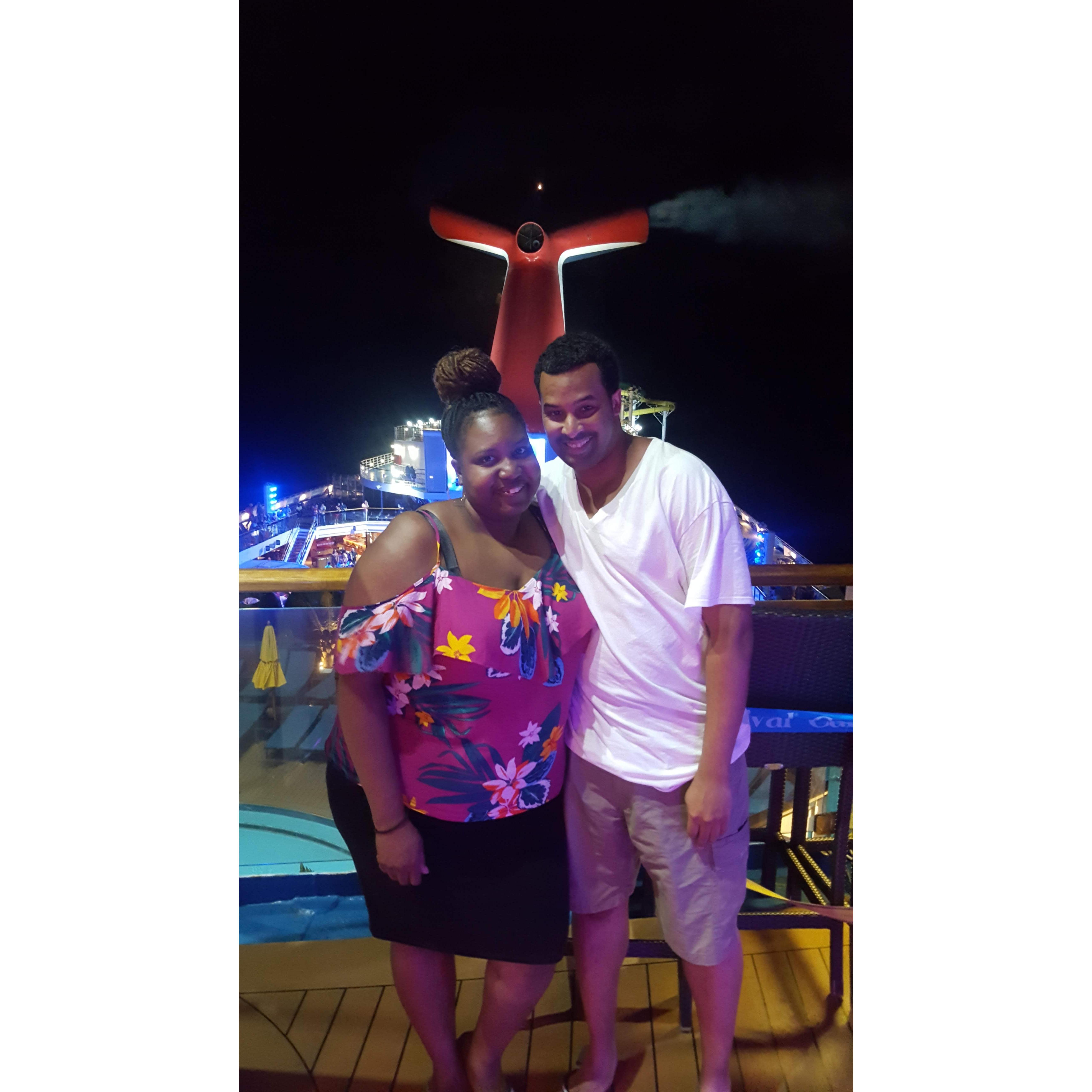Cruising (first cruise together)