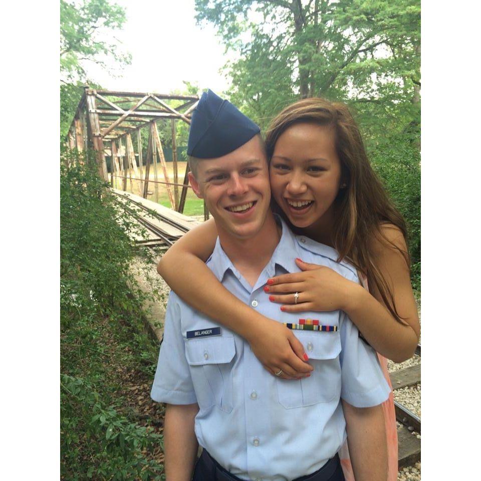 Right after we got engaged!