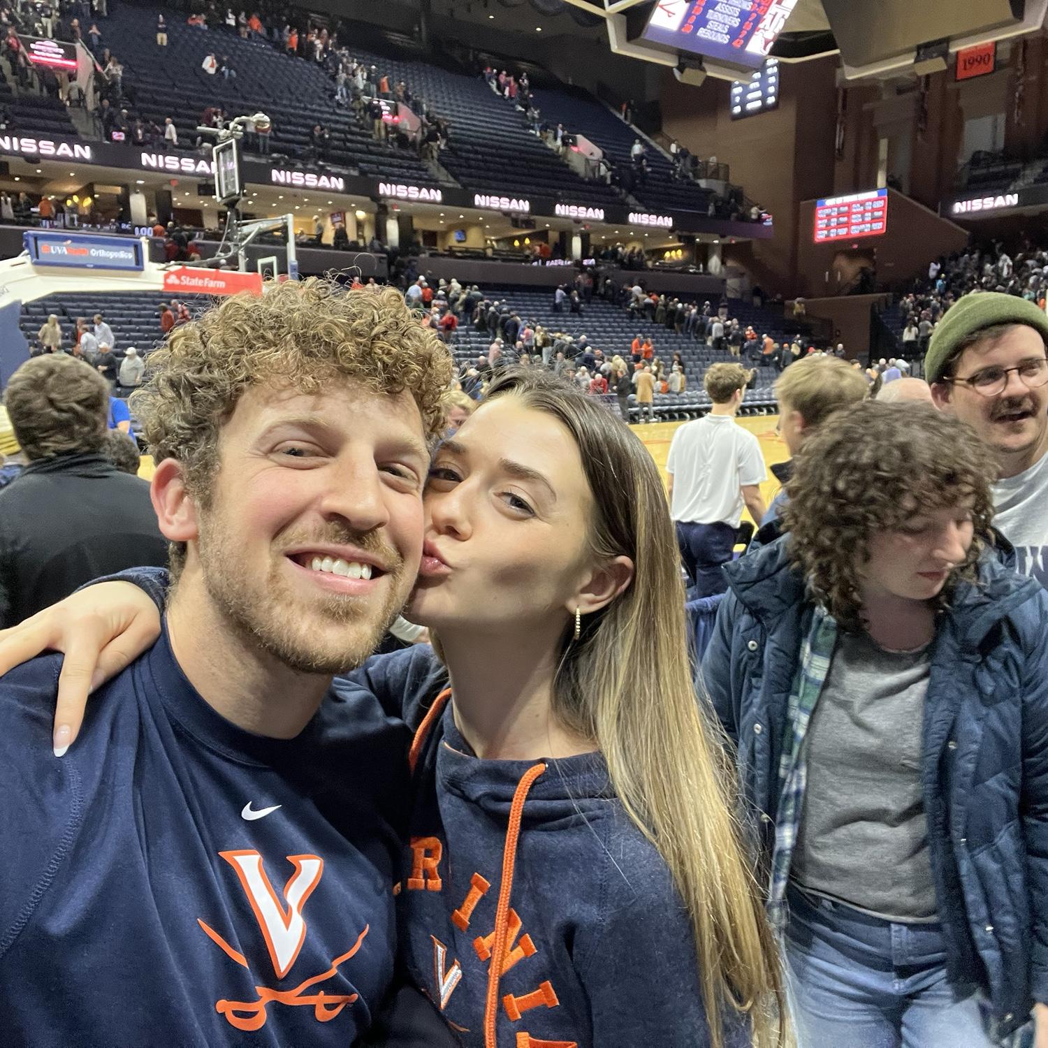 Go Hoos! JPJ Arena, November, 2023.