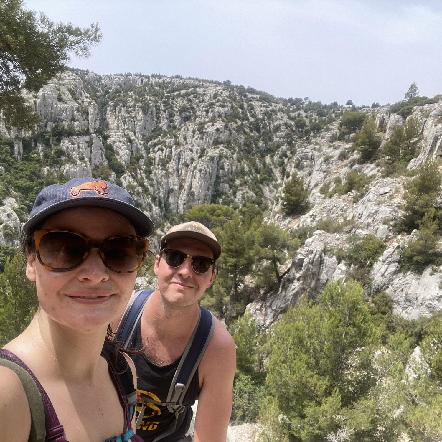 Hiking in Cassis, France!