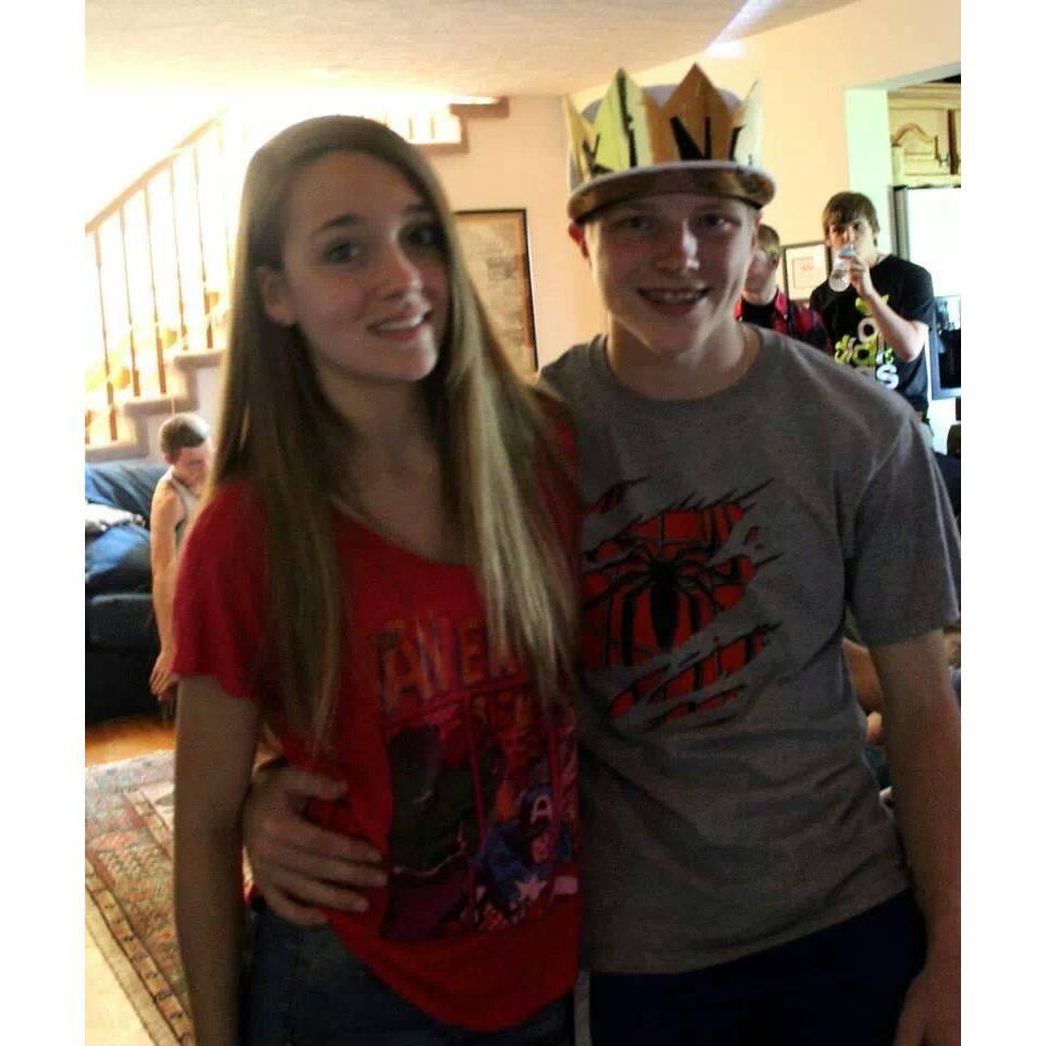 The first picture we took together.