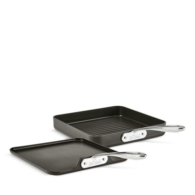 ALL-CLAD Essentials Non-Stick Stacking Grill & Griddle Set