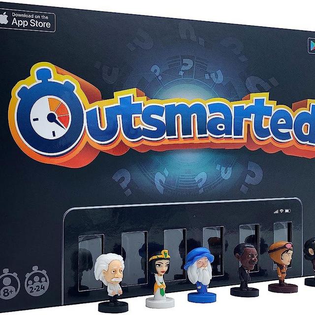 OUTSMARTED! The Live Family Quiz Show Board Game | Ages 8+ | for 2 to 24 Players (Outsmarted! 2023 Edition)