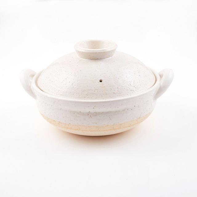 Mushi Nabe (COLOR: White, SIZE: Large)