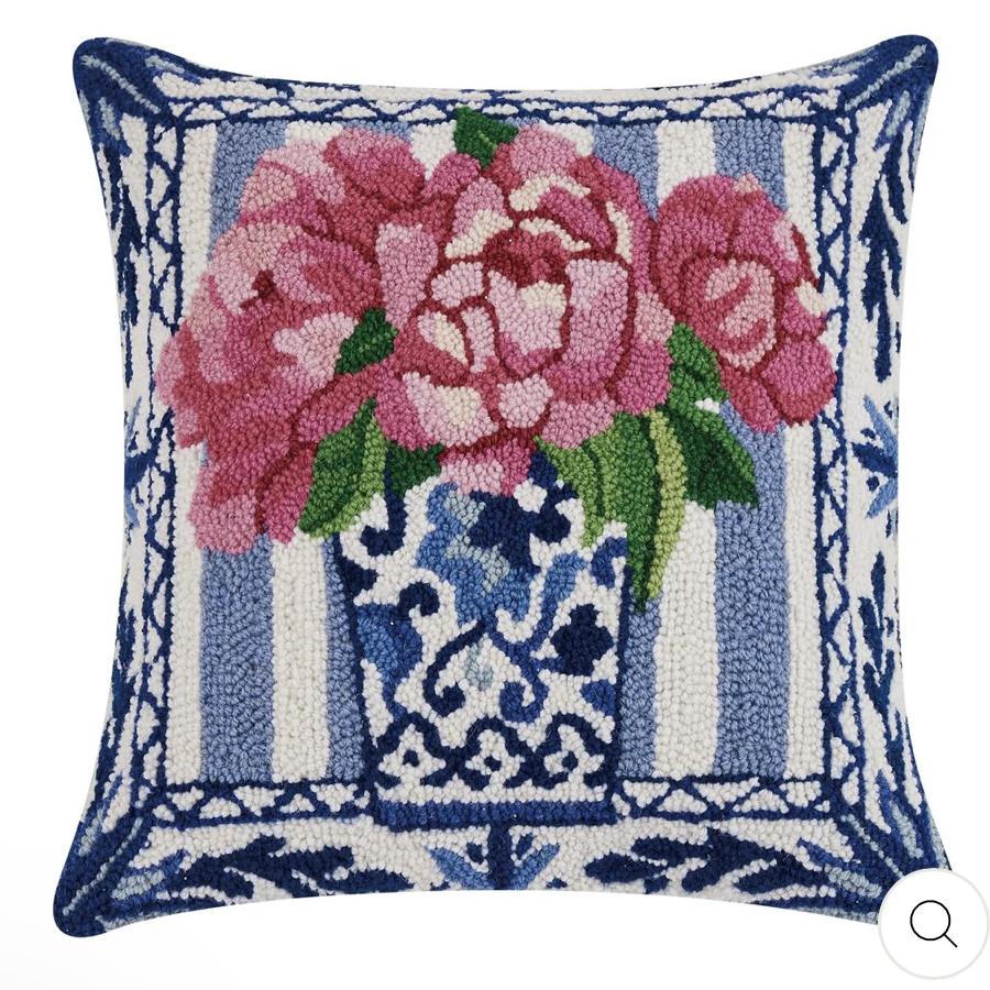 Pretty Petals Hook Pillow