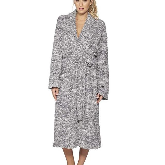 Barefoot Dreams CozyChic Heathered Adult Robe