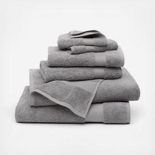 Plush 6-Piece Organic Bath Towel Set