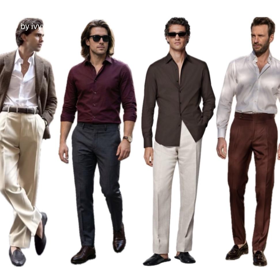 For the gentlemen: Guests can wear dress shirt and slacks (coat and/or tie optional). Thank you!