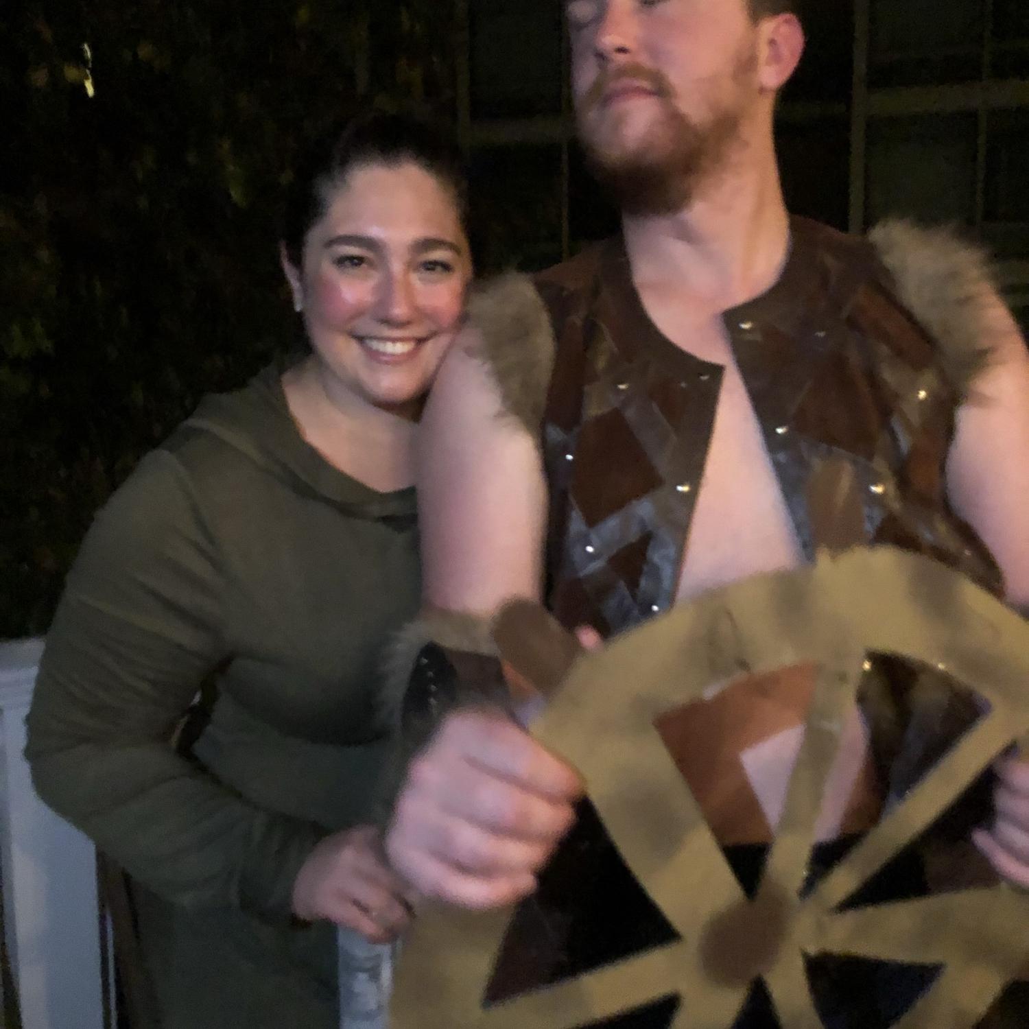 Viking costume party, fall 2021
