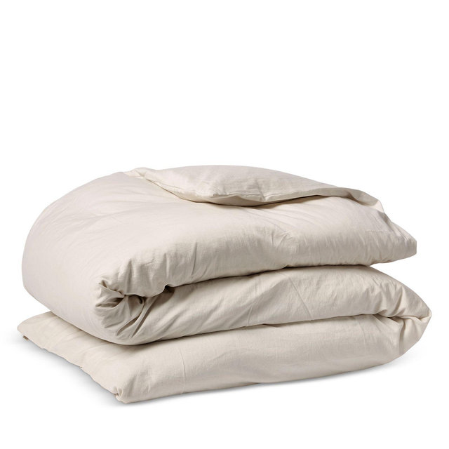 Coyuchi Cloud Soft Sateen Duvet Cover, Full/Queen
