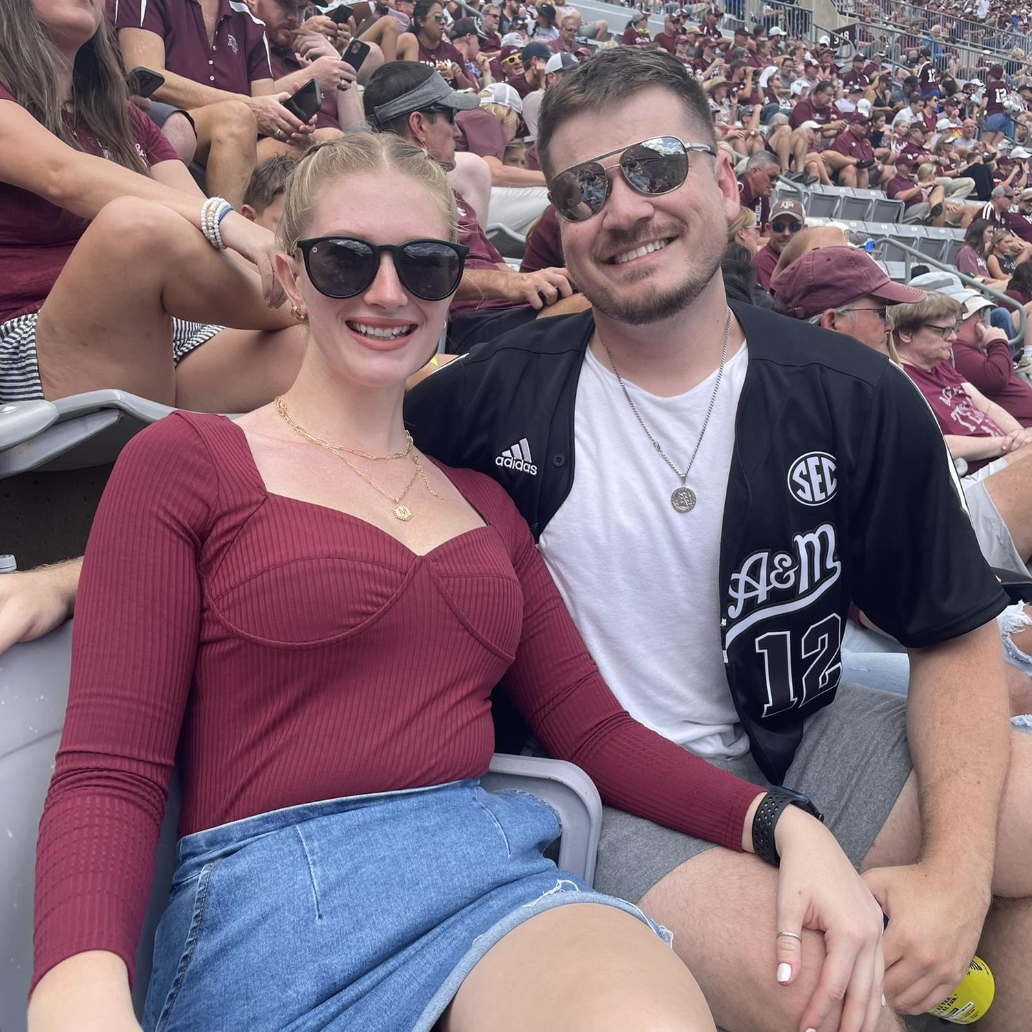 First Texas A&M game together