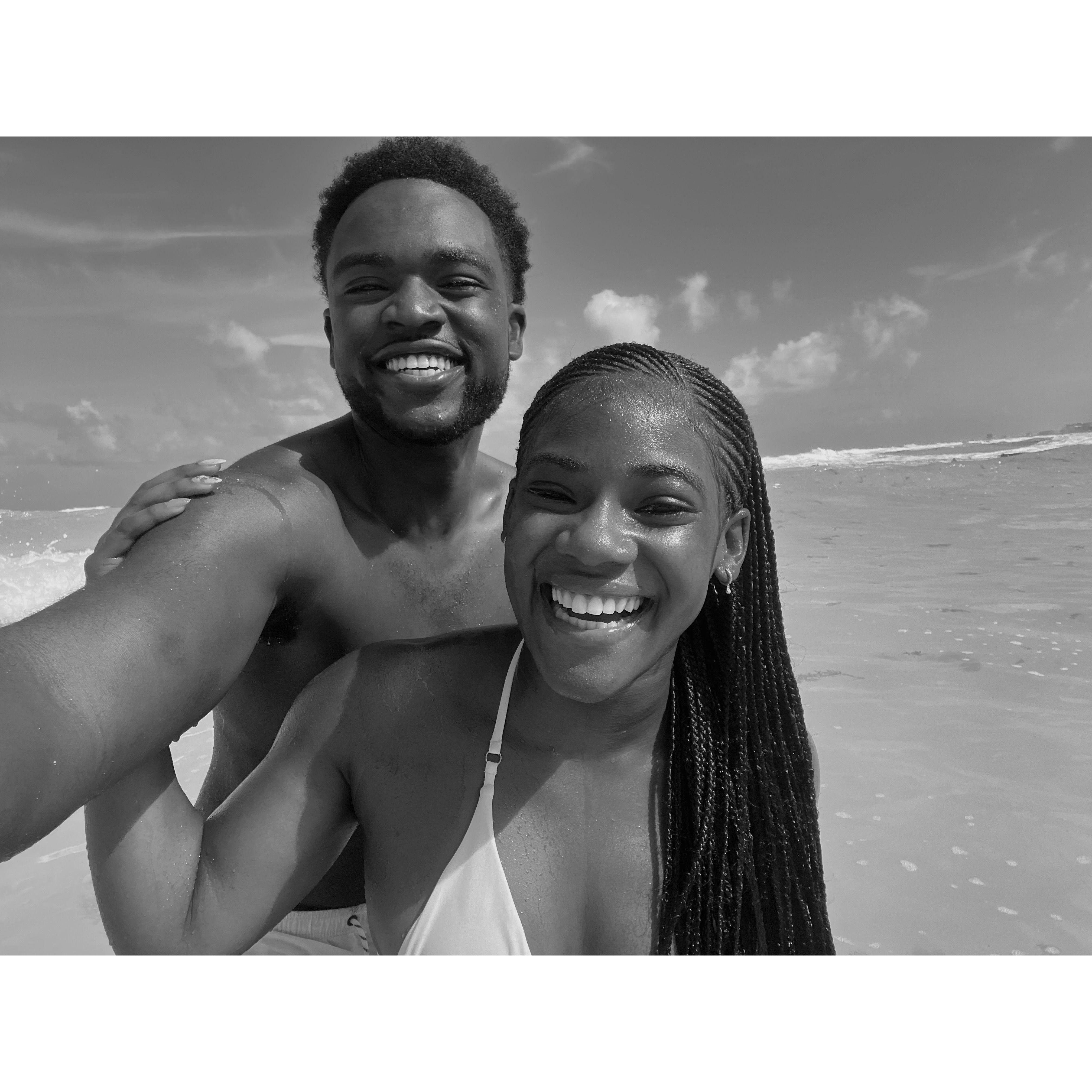 our first vacation together