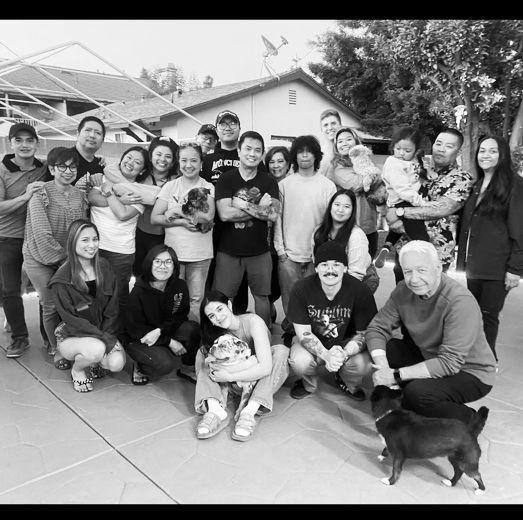 First time in California together meeting Pamela Joy's family ☀️ April 2023