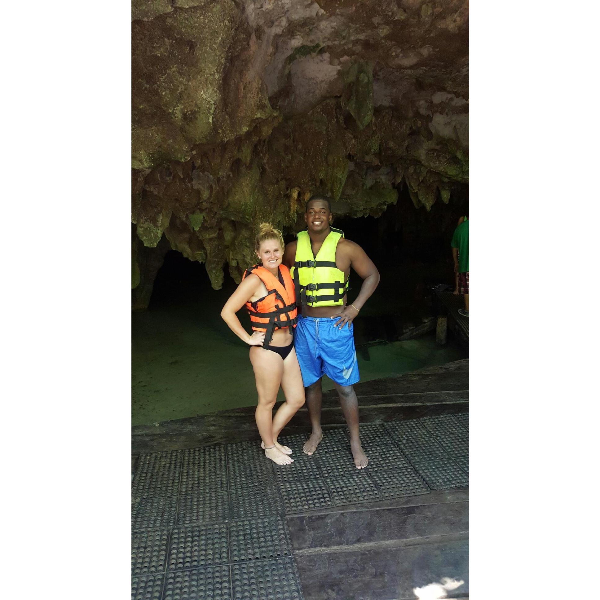 Cenote swimming in Mexico