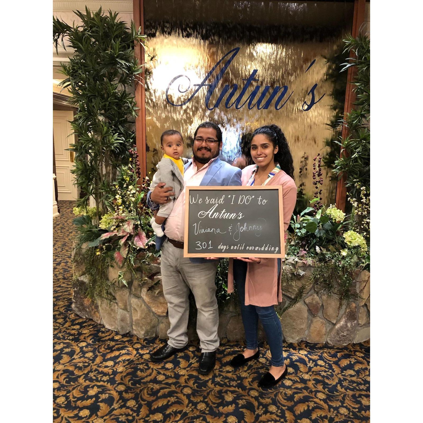 We said I DO to Antuns!!!!