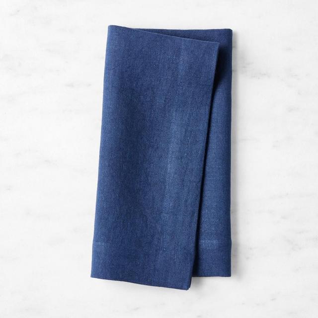 Signature Linen Napkin, Set of 8, Navy