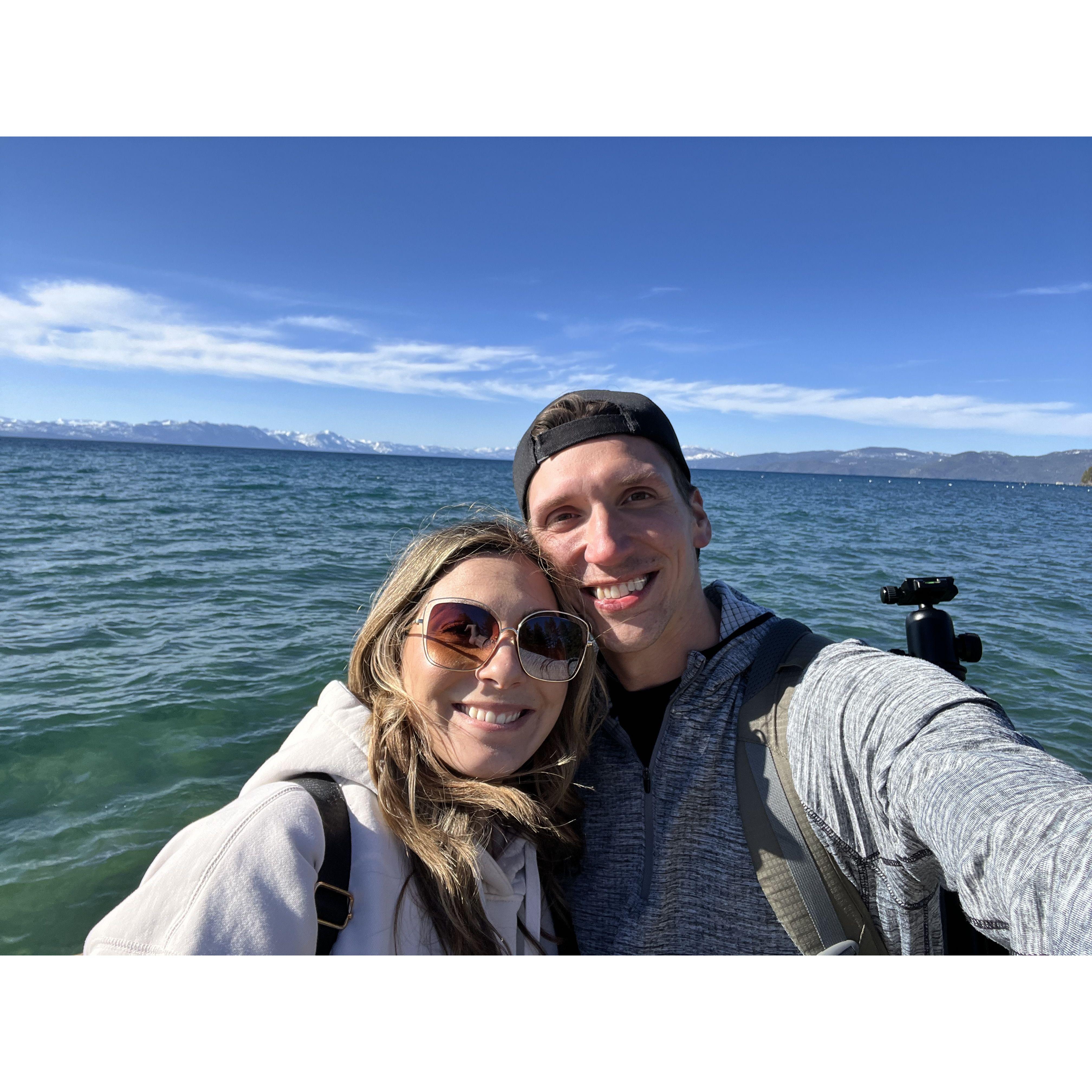 North Lake Tahoe, Utah was colder in the spring than we expected but absolutely beautiful!