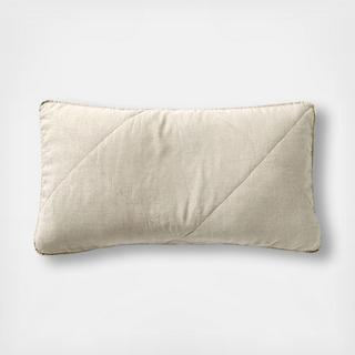 European Flax Certified Linen Quilted Sham Cover