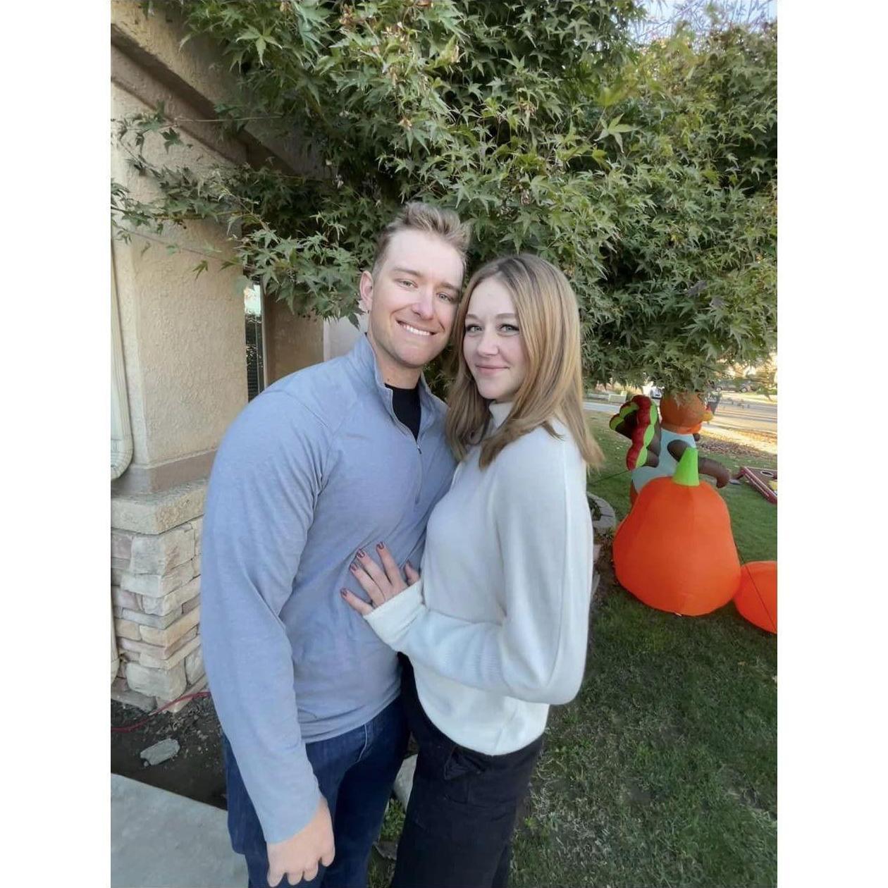Our 2nd Thanksgiving together