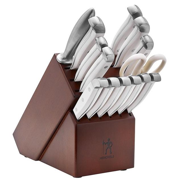 Henckels Statement 15-pc Knife Block Set - White