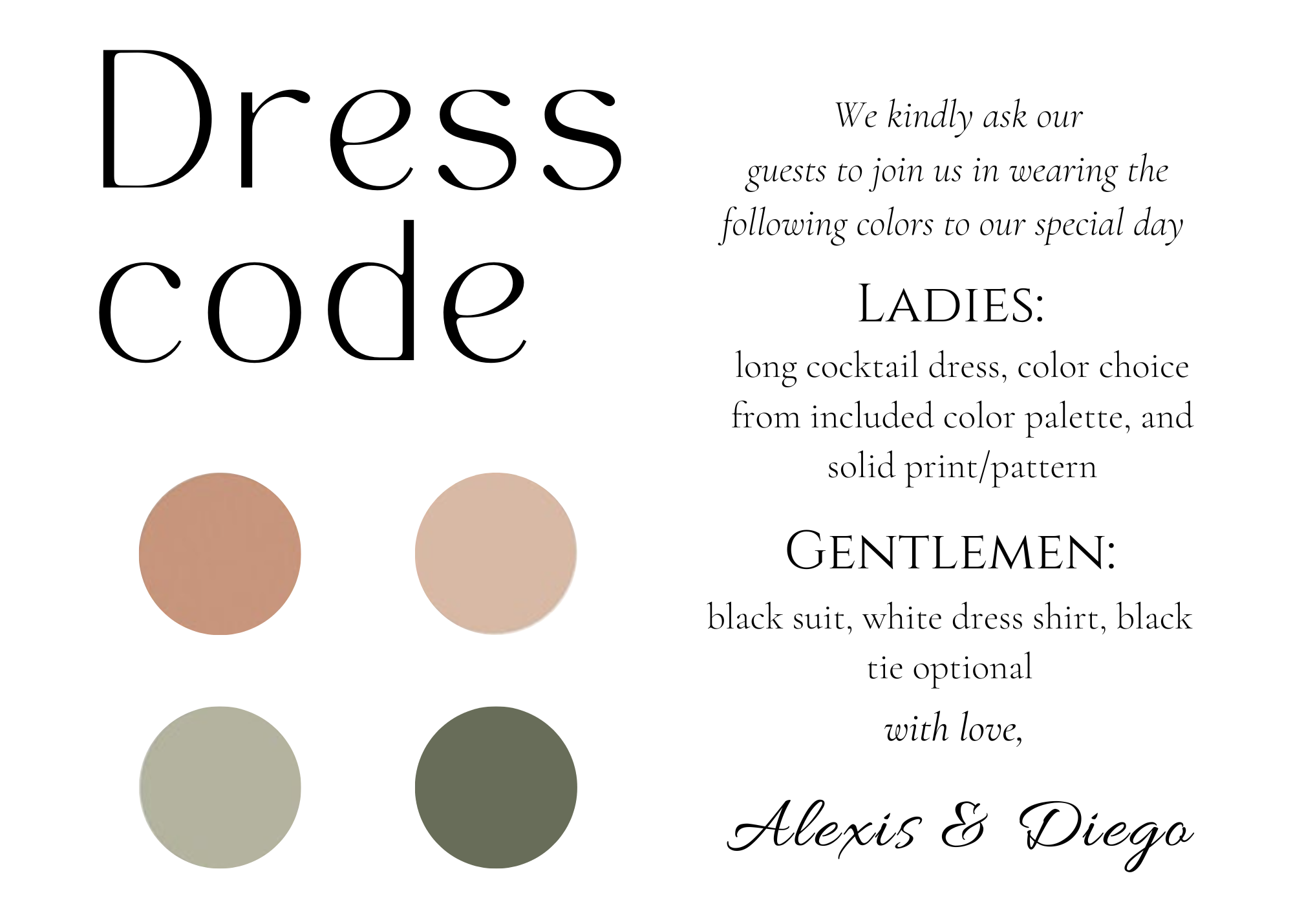 The Wedding Website of Alexis Esposito and Diego Tapia