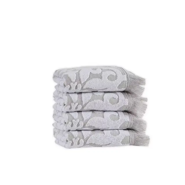 Panache Hand Towels in Taupe (Set of 4)