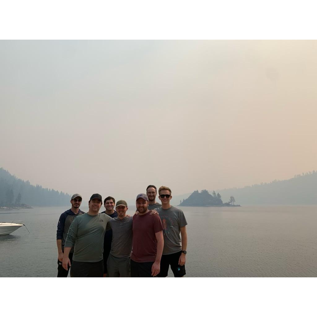 Bachelor party 2021: smoky Lake Tahoe!