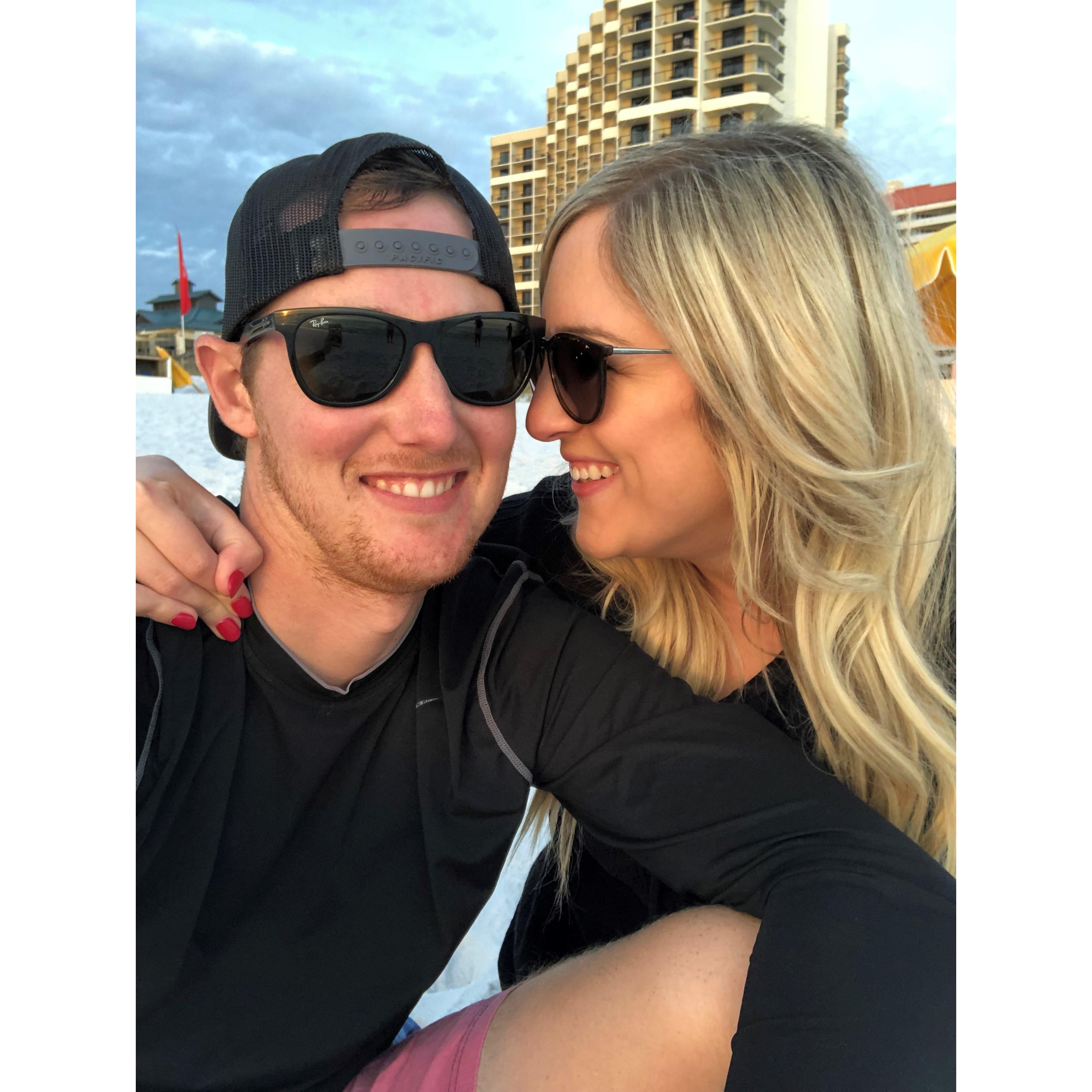 Our first beach trip