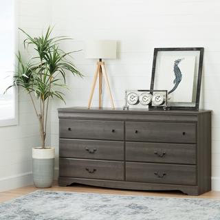 Vintage 6-Drawer Double Dresser