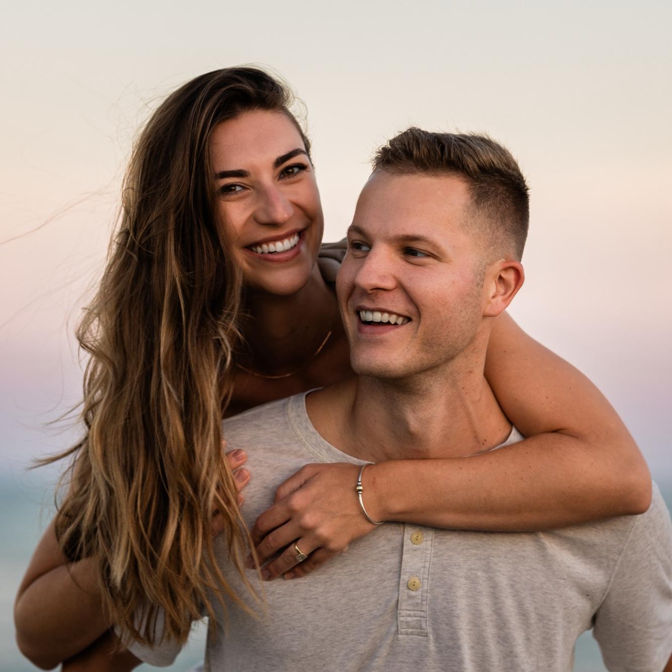 Engagement pics at Duxbury Beach