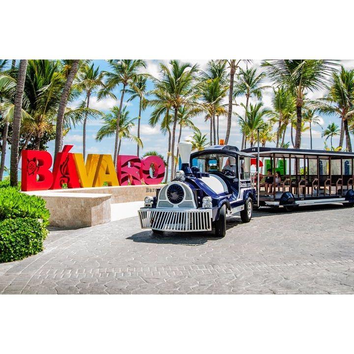 This train takes you all over the resort! Makes several stops and can drop you off near your room!