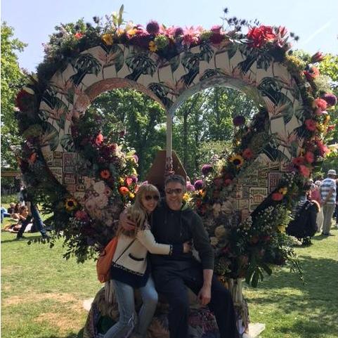 In Amsterdam, the day of our engagement.