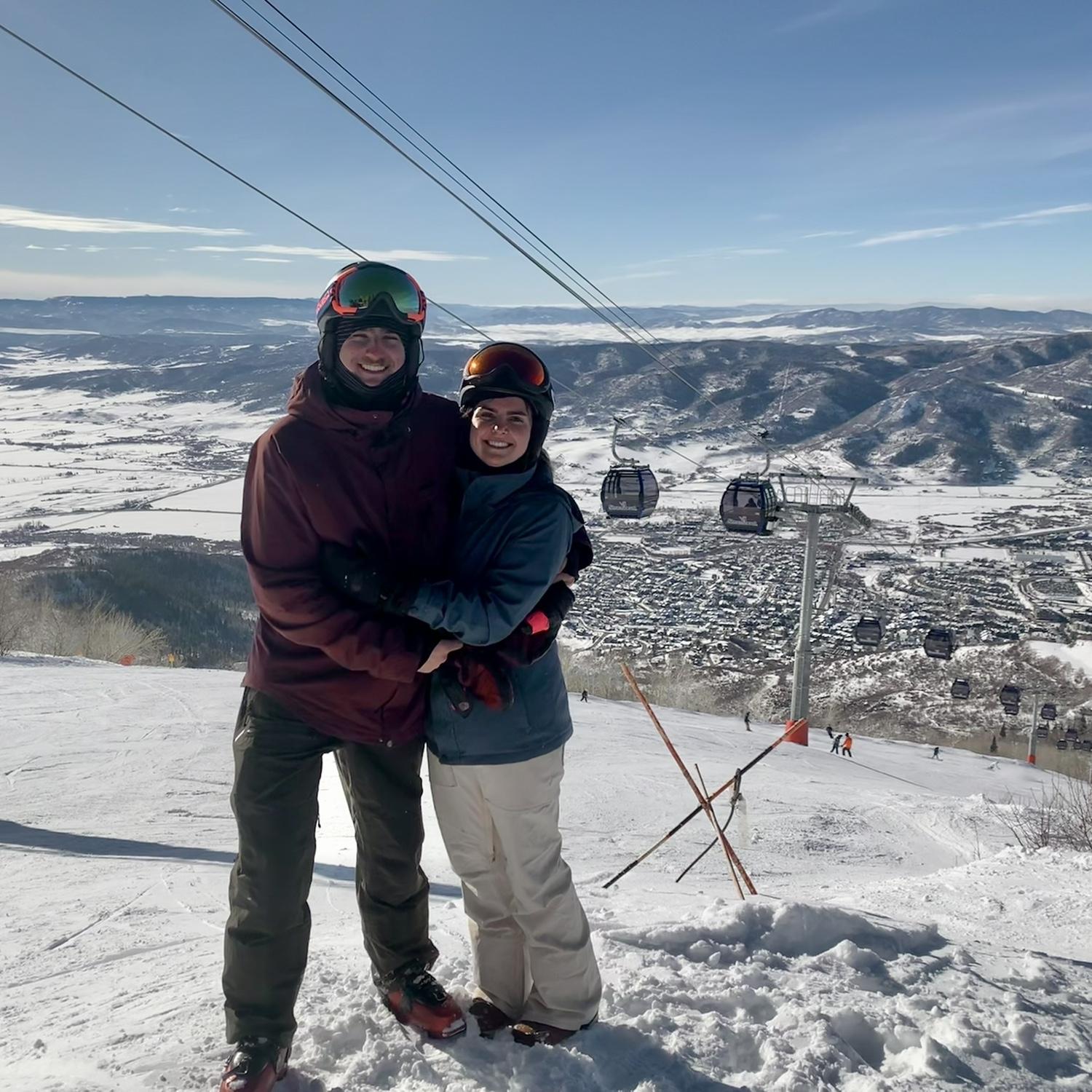 Skiing in Steamboat