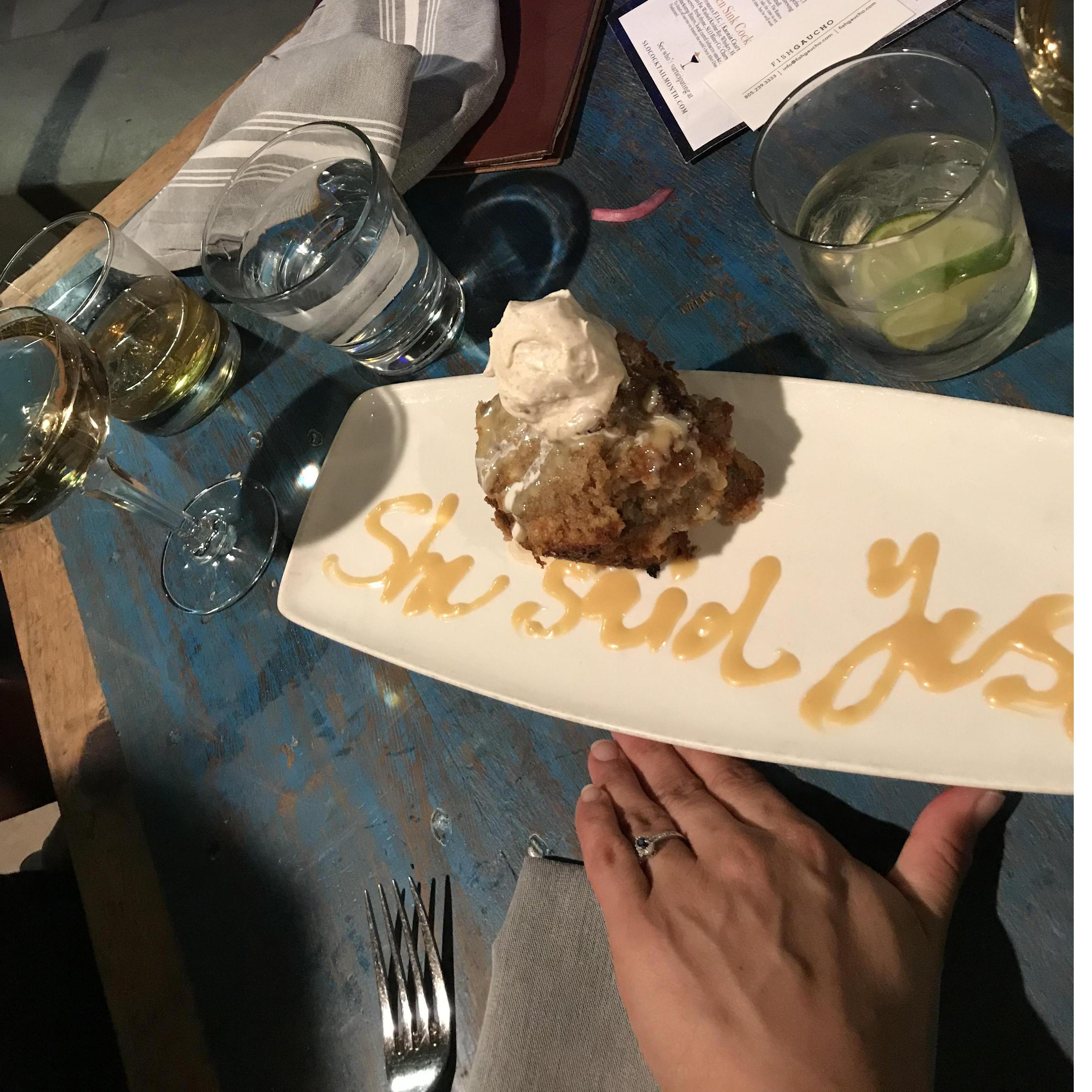 I said yes!