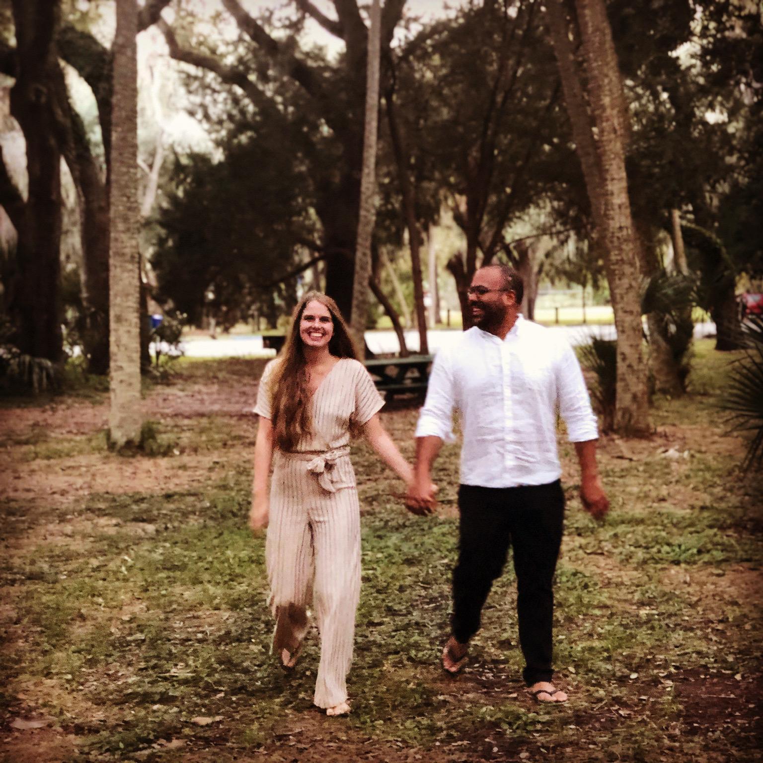 We casual stroll