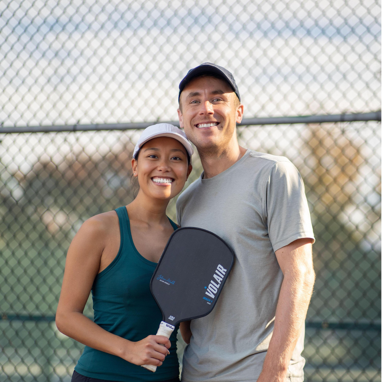 The time Marianne played her first (and last) pickleball tournament with Coach Oliver.