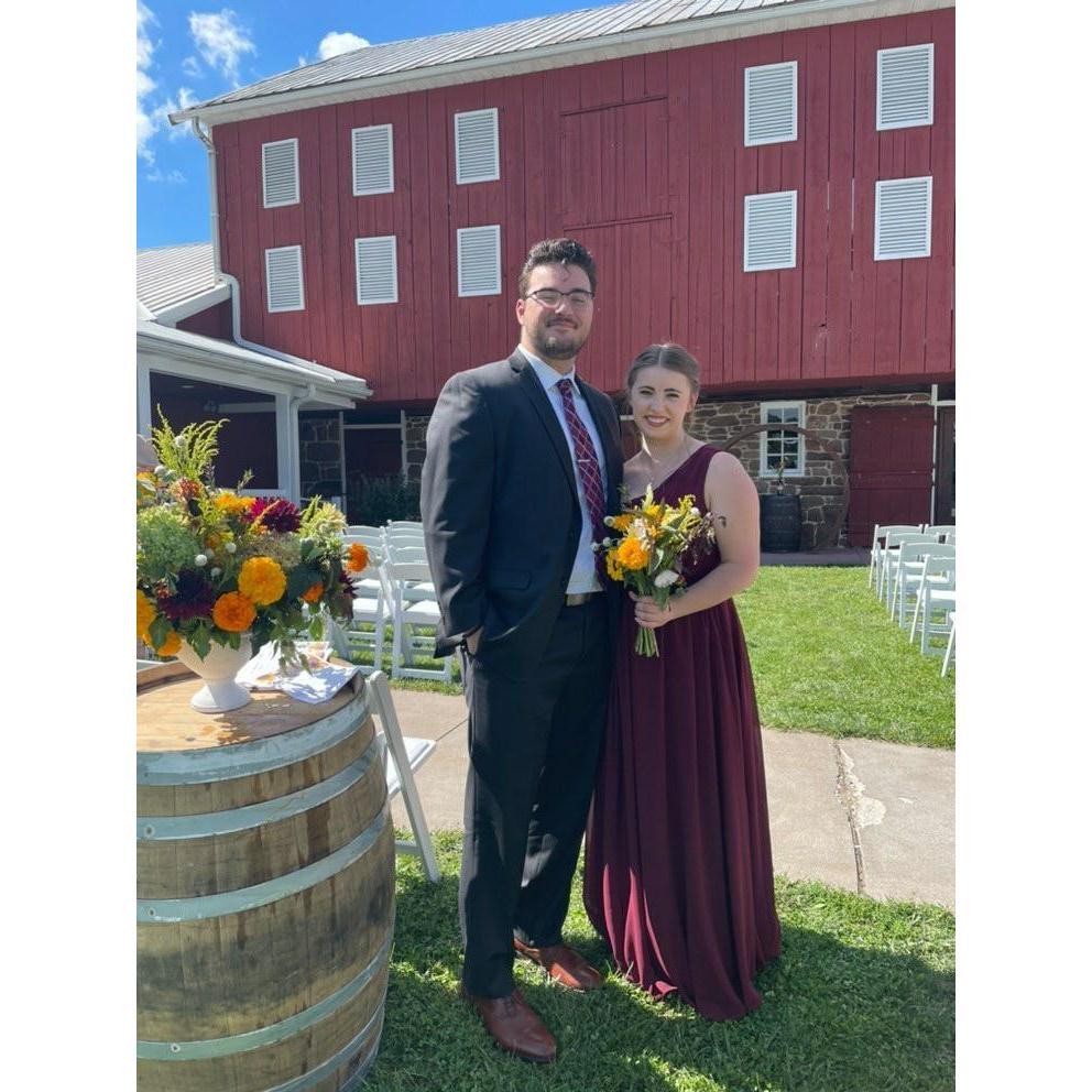 Celebrating our friends' love and wedding (2021)