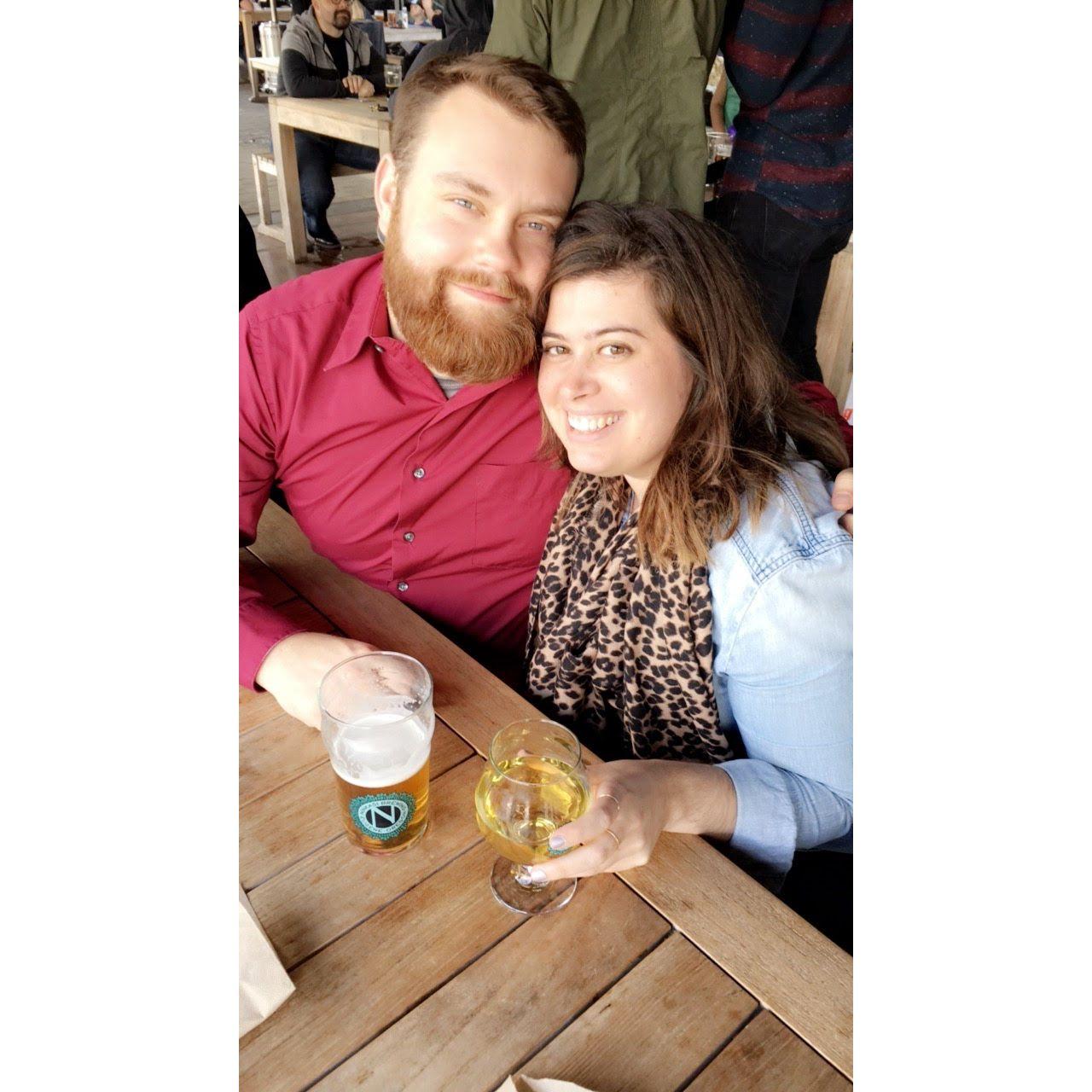 The day after we became officially Boyfriend and Girlfriend!