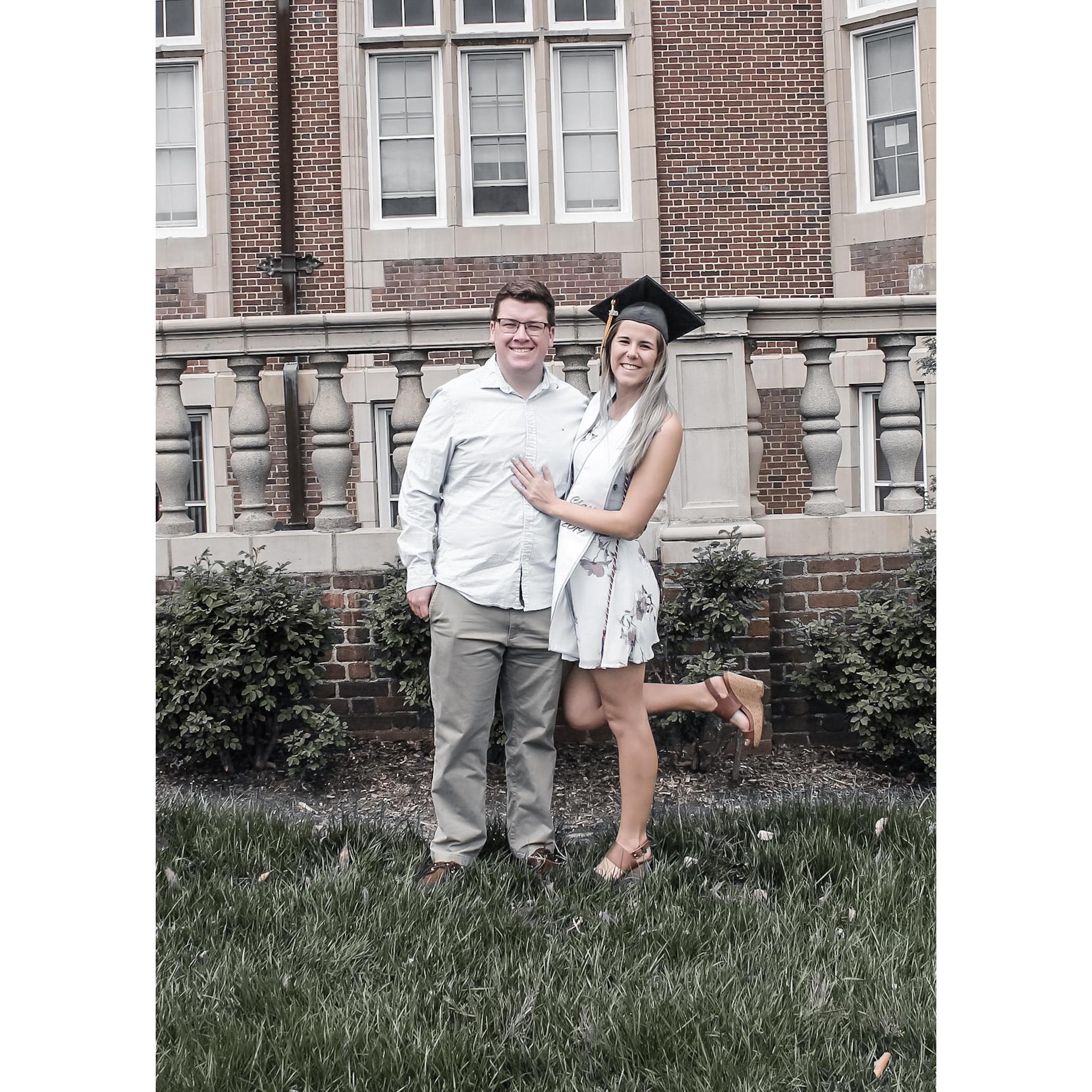 Melyssa's college graduation
