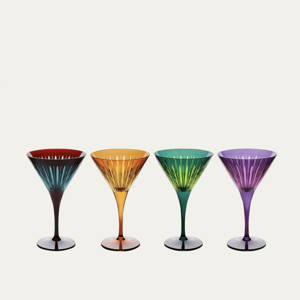 L'Objet Prism Martini Glasses, Set of 4