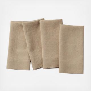 Simple Linen Napkin, Set of 4