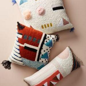Embellished Shape Study Pillow