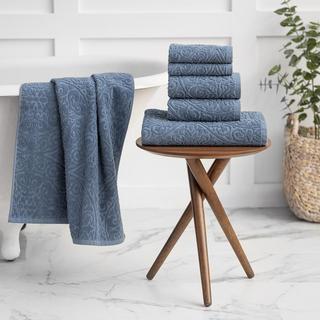 Cameron Sculpted 6-Piece Towel Set