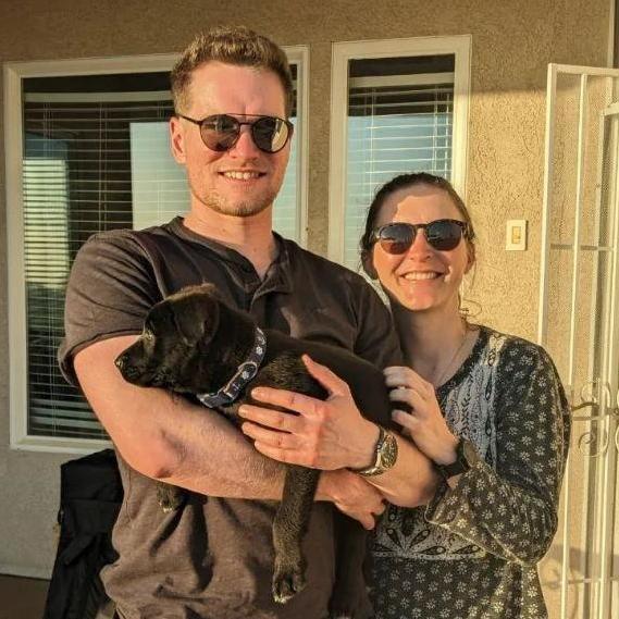 May 14, 2023 - We adopted our sweet puppy, Bodie.
