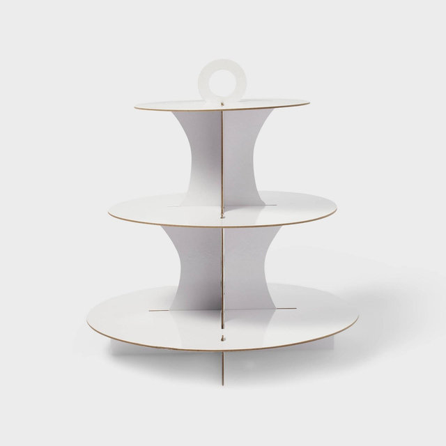 White 3-Tier Cupcake Stand - Spritz™