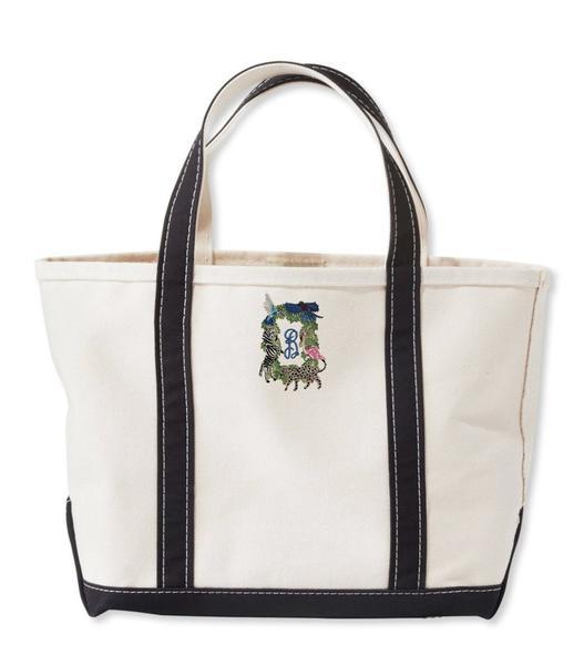 Monogrammed Boat & Tote